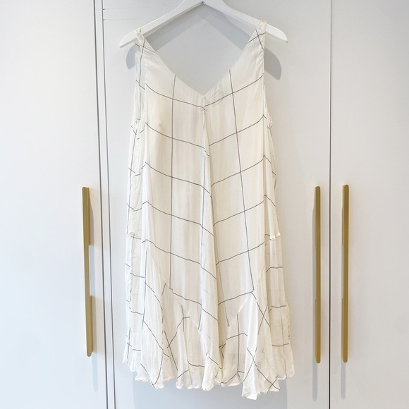 𝅺BNWT Club Monaco Window Pane Dress STUNNING - Picture 6 of 12